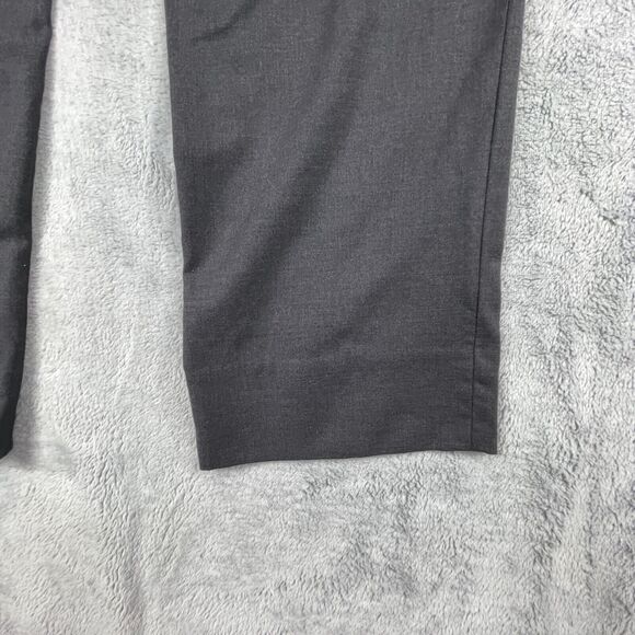 Brooks Brother Dress Pants Men's W34 (32) Gray 100% Wool Straight Leg - Picture 6 of 13
